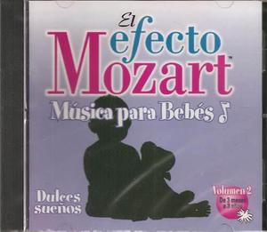 Cd - El Efecto Mozart - Música Para Bebés Vol. 2
