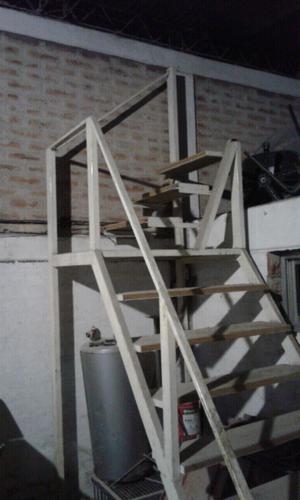 Escalera de metal