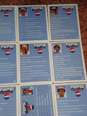 Figurita, Carta, Tarjeta, Ficha Técnica Pepsi Fútbol 