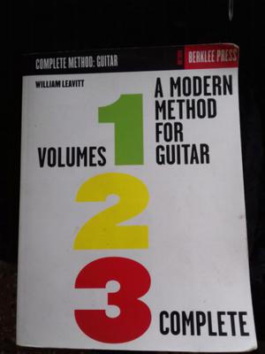 Libro de música. A modern method for guitar