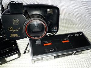 Lote de 4 cámaras fotográficas antiguas