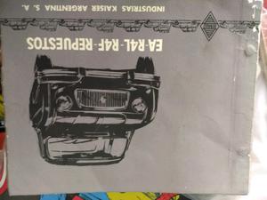 Manual de despiece de Renault 4 - original