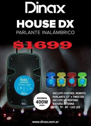 PARLANTE INALAMBRICO DINAX