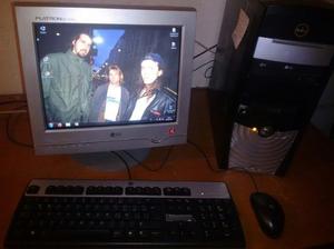 PC MUY COMPLETA, OPORTUNIDAD. INCLUYE MONITOR, TECLADO Y