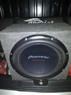 Vendo woofer y potencia