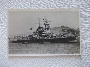-postal Original Graf Spee Nº6 Montevideo, Sin Circular