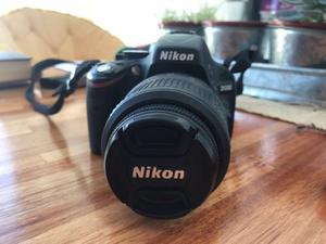 Camara Nikon D Lentes +bolso -impecable - Como Nueva