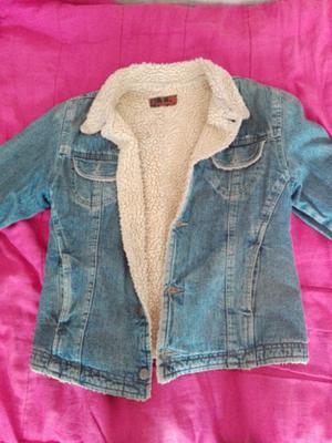 Campera de jean talle 2