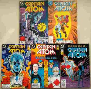 Lote de 5 tomos de 30 revistas Capitan Atom - Edición Zinco