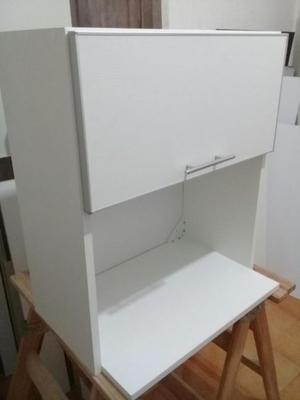 Alacena Con Porta Microondas Y Puerta Rebatible. NUEVO!!!