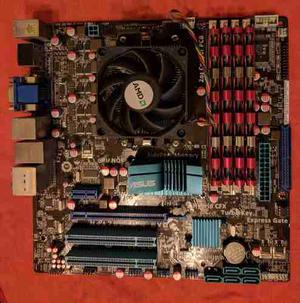 Combo Amd Phenom Ii X + Mother Asus + 8gb Ram