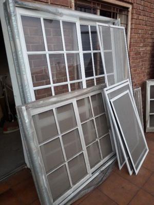 Ventanas de aluminio vidrio repartido