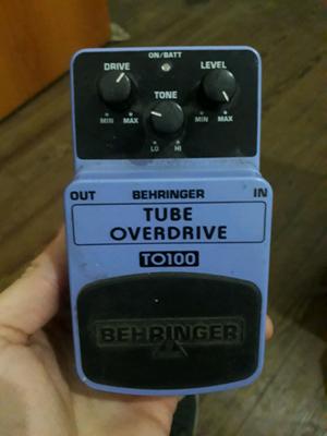 Overdrive behringer to100