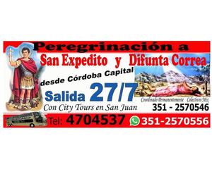  Peregrinación a San Expedito y Difunta Correa San