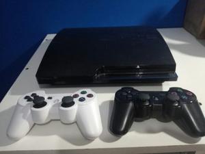 Playstation 3+2joystick+11 Juegos+2comandos Inalambricos