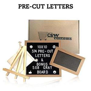 Sentido Letter Tablero Organizador 10 -inch X10-inch 374 Car