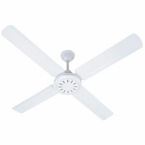 Ventilador De Techo Tuyu Chapa Metal Blanco 4 Palas Nuevo!