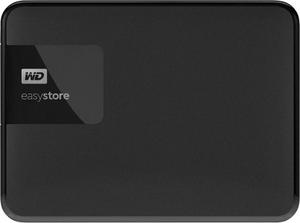 Wd - Easystore 4tb External Usb 3.0 Portable Hard Drive - Bl