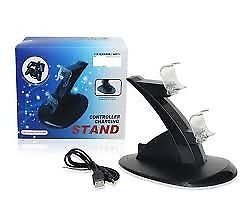 Base Cargador Doble Para Joystick Ps4