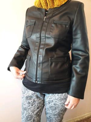 CAMPERA ECOCUERO NUEVA TALLE 1