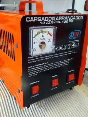Cargador Arrancador 12 Volts  C/amperimetro Ind. Arg.