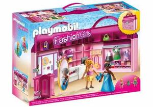 Playmobil  Fashion Girls Tienda De Moda Maletin Accesori