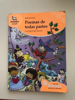 Poemas de todas partes. editorial Estrada. Azulejos niños.