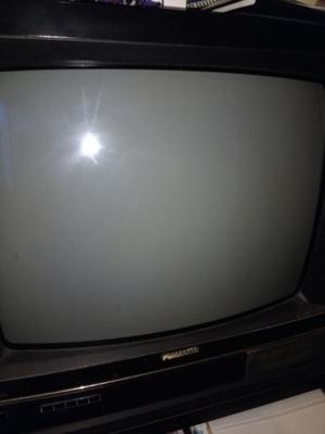 Televisor Color Panasonic 21" Binorma con contro remoto.