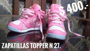Zapatillas Topper N 27