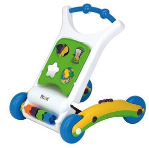 Caminador Andador First Steps Rondi Bebe 3 En 1 Didactico