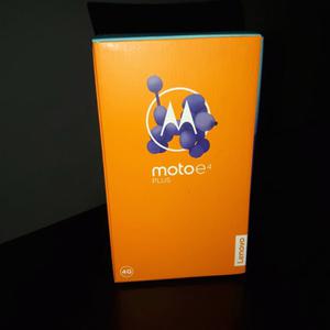 Motorola E4 PLUS. Liberado, ACEPTO TARJETAS!