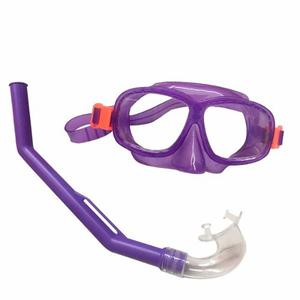 Set Buceo Infantil Snorkel Y Mascara Antiparras Ideal Pileta