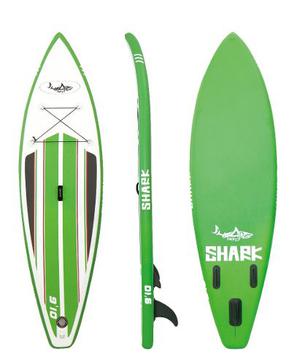 Stand Up Paddle Sup Tabla Inflable Shark 9´10x32