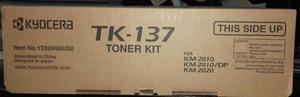 Toner Kyocera Tk-137 Original Made In Japan Km- Km-