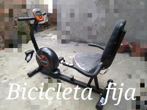 BICICLETA FIJA CON RESPALDO