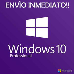Licencia Windows 10 Pro Original - Envìo Inmediato