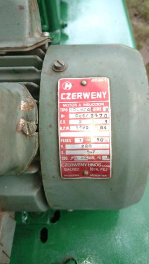 Motor czerweny 2 hp