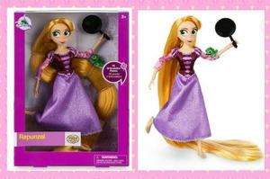 Muñeca Rapunzel Enredados Disney Pascal Súper Articulada
