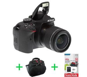 Nikon D Kit mp Full Hd + Memoria 32g C10 + Bolso