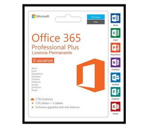 Office 365 Original - Licencia Permanente + Guia Instalacion