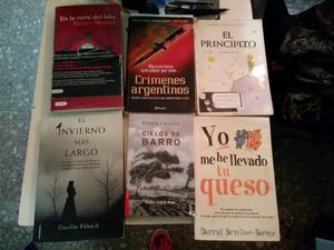 Vendo libros distintos