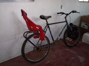 Bicicleta con sillita Vintage