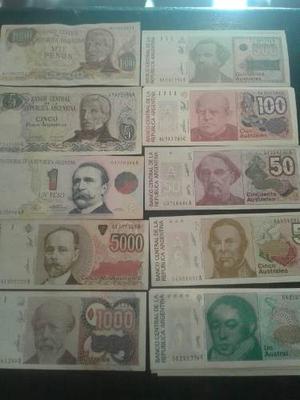 Billetes Antiguos Argentinos Sin Circular