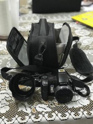Camara de fotos Sony DSC-H9, estuche y accesorios orig