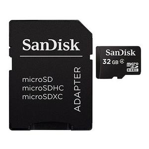 Memoria Micro Sd 32 Gb Clase 4 Sandisk Original - Garantía