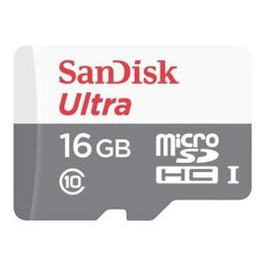 Memoria Microsd 16gb Clase 10 Uhs-i 80mb Ultra Sandisk