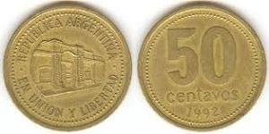 Monedas 50 Centavos