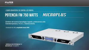 Potencia Microplus 750 Watts