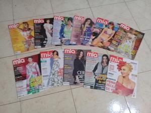 Revistas Mia Agosto A Diciembre  X 16 Unidades