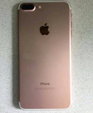 Vendo iphone 7 plus rosado 256 gb